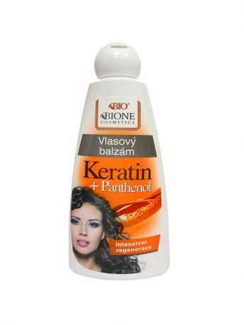 Бальзамы BioBione Бальзам для волос ПАНТЕНОЛ + Кератин 260 мл.