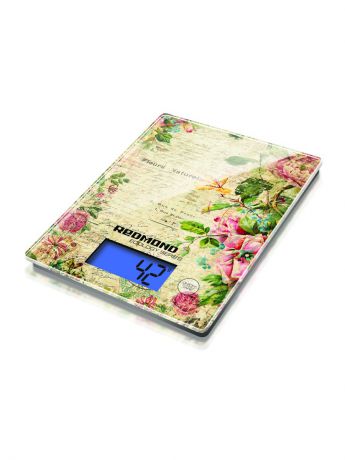 Кухонные весы REDMOND Весы кухонные REDMOND RS-736 (Цветы)