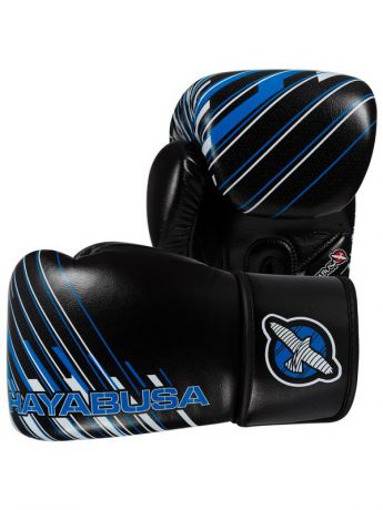 Перчатки боксерские Hayabusa Перчатки боксерские Hayabusa Ikusa Charged 12oz Gloves-Black/Blue
