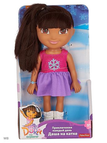 Куклы Mattel Даша-путешественница Даша на катке, DORA THE EXPLORER