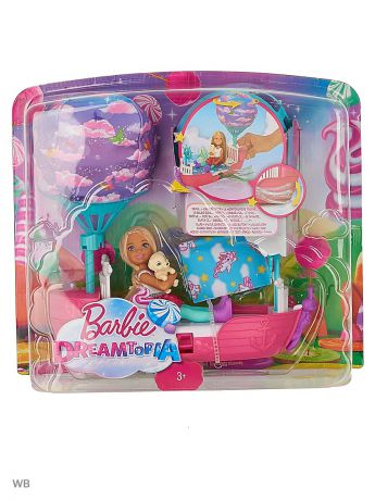 Аксессуары для кукол Barbie Волшебная кроватка Челси