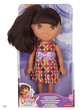 Куклы Mattel Кукла "День рождения Даши", DORA THE EXPLORER