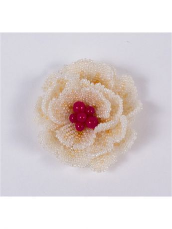 Наборы для вышивания Матренин Посад Набор для бисероплетения "Персиковая роза"