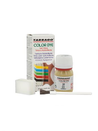 Краски для обуви Tarrago Краситель COLOR DYE, стекло TDC01, 25мл. (030 БЕЖЕВЫЙ)