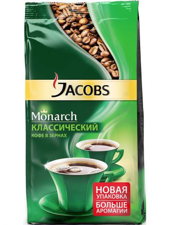 Кофе Jacobs Кофе в зернах Jacobs Monarch 430гр
