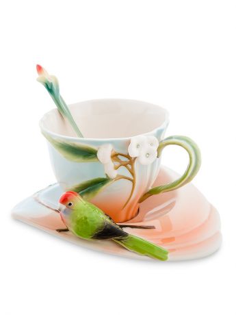 Наборы для чаепития Pavone Чайная пара ''Попугай Розелла'' (Pavone)