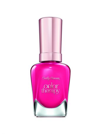 Лаки для ногтей SALLY HANSEN Лак для ногтей: цвет + формула с аргановым маслом Color Therapy, тон PAMPERED IN PINK #290