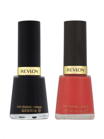 Лаки для ногтей Revlon Revlon Набор: 028 лак core nail enamel knockout 731 + лак core nail enamel one perfect coral 990