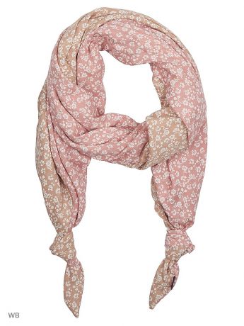 Шарфы Оланж Ассорти Двойной комбинированный шарф-долька с узелками "Хорошие гены"