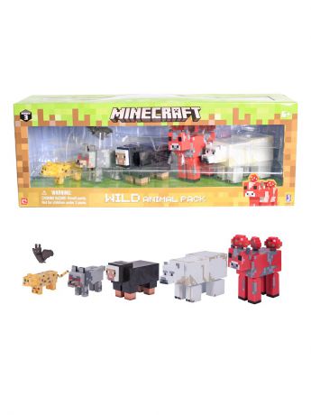 Фигурки-игрушки Minecraft Набор MINECRAFT фигурки животных 6 шт.