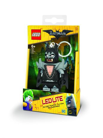 Брелоки Lego. Брелок-фонарик для ключей LEGO Batman Movie (Лего Фильм: Бэтмен)-Glam Rocker Batman