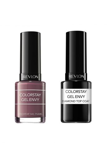 Гель-лаки Revlon Revlon Набор: 008 гель-лак colorstay gel envy holdem 220-460 + верхнее покрытие