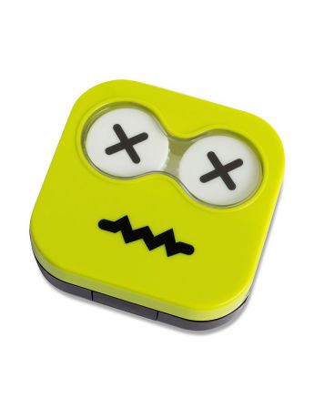 Контейнеры для линз Balvi Набор для контактных линз Emoji зеленый