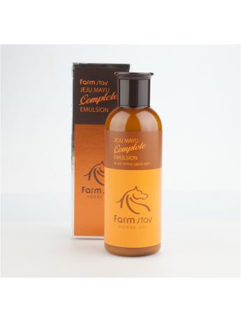 Эмульсии Farm Stay Эмульсия с лошадиным маслом для сухой кожи, 200мл, FarmStay