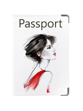 Обложки Tina Bolotina Обложка для паспорта Lady in Red