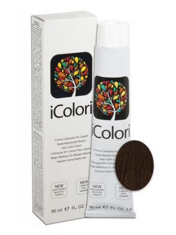 Краски для волос KayPro 5 Крем-краска iColori светло-коричневый - 90 мл.
