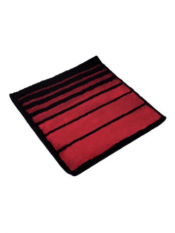 Коврики для ванной WESS Мягкий коврик для ванной комнаты 70x70 см Barra red