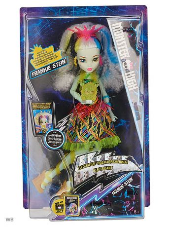 Куклы Monster High Электро Фрэнки Из Серии "Под Напряжением"