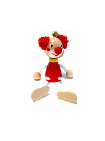 Игрушки-подвески Taowa Игрушка - Клоун красный