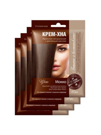 Краски для волос fitoкосметик Набор Крем-Хна в готовом виде 