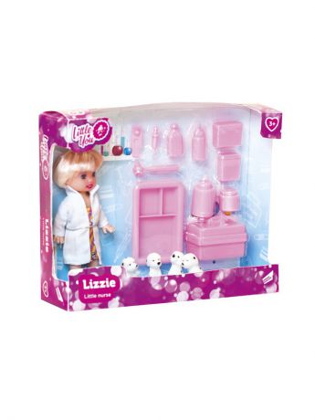 Куклы Little You Игровой набор Кукла Лиза - маленькая медсестра