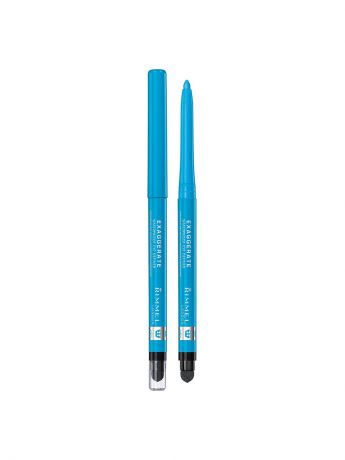 Косметические карандаши Rimmel Карандаш для глаз автоматический Exaggerate, тон 240 Aqua Sparkle