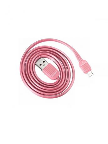 Кабели REMAX Usb - micro USB кабель Remax RC-045m Puff розовый