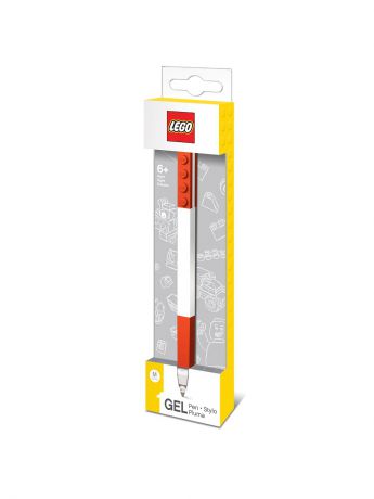 Ручки Lego. Гелевая ручка LEGO (цвет: красный)