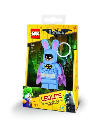 Брелоки Lego. Брелок-фонарик для ключей LEGO Batman Movie (Лего Фильм: Бэтмен)-Easter Bunny Batman
