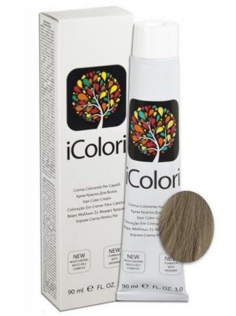 Краски для волос KayPro 8.1 Крем-краска iColori пепельный светлый блондин - 90 мл.