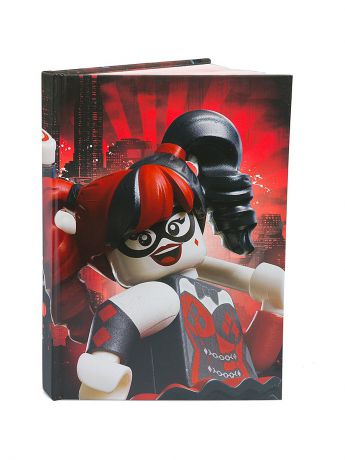 Записные книжки Lego. Книга для записей (96 листов, линейка)  с резинкой LEGO Batman Movie (Лего Фильм: Бэтмен)