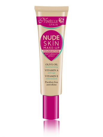 Тональные кремы Ninelle Тональный крем Nude Skin Make Up № 203