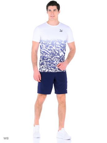 Футболка PUMA Футболка Colorblock Tee AOP