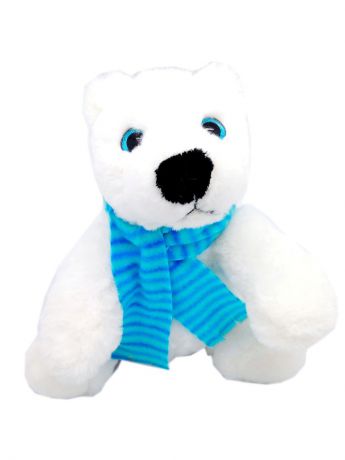 Мягкие игрушки АБВГДЕЙКА Мягкая игрушка Медведь белый Галант, 20 см