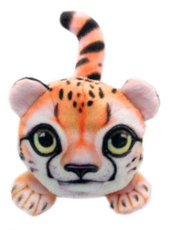 Мягкие игрушки АБВГДЕЙКА Мягкая игрушка 3D Леопард (антистресс ) Леопардик 12 см