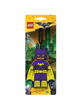 Брелоки Lego. Бирка для багажа LEGO Batman Movie (Лего Фильм: Бэтмен)-Batgirl