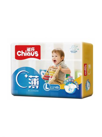 Подгузники детские Chiaus Подгузники Chiaus "Pro-core"  размер L (9-13 кг) 46 шт