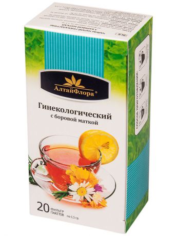 БАДы АлтайФлора Напиток чайный "Гинекологический с боровой маткой" 20 фильтр-пакетов