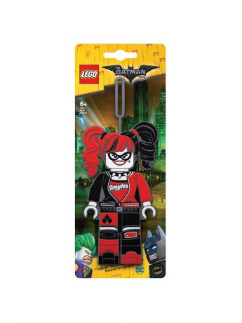 Брелоки Lego. Бирка для багажа LEGO Batman Movie (Лего Фильм: Бэтмен)-Harley Quinn