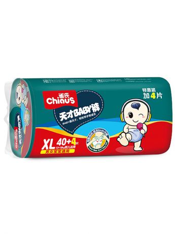 Подгузники детские Chiaus Подгузники-трусики Chiaus "Непоседа" (оригинальная упаковка)размер XL (13-18 кг) 44 шт
