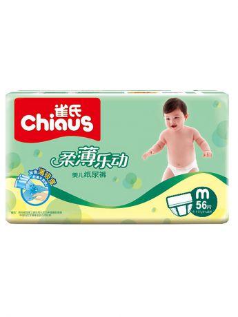 Подгузники детские Chiaus Подгузники Chiaus "Полная защита" размер M (6-11 кг) 56 шт