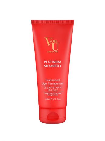 Шампуни Von-U Шампунь для волос с платиной Platinum Shampoo 200 мл