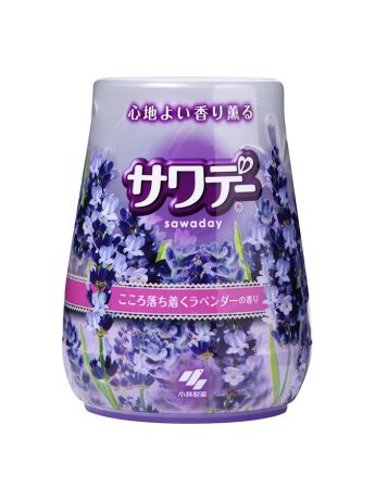 Освежители воздуха KOBAYASHI Освежитель воздуха для туалета Sawaday аромат белой и лиловой лаванды, 140 г