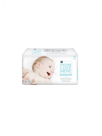 Подгузники детские Nature Love Mere Подгузники slim Premium Diaper S (4-7 кг) 52 шт.