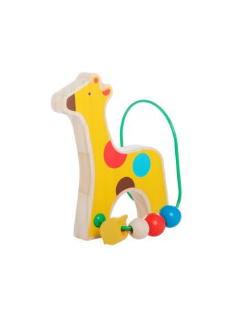 Головоломки Игрушки из дерева Развивающая игрушка серпантинка лабиринт Жираф