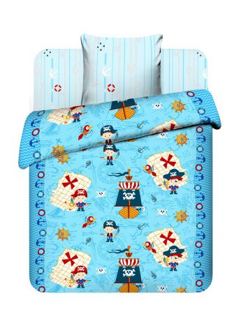 Постельное белье Василек Комплект постельного белья для детей из бязи 1,5 спальный