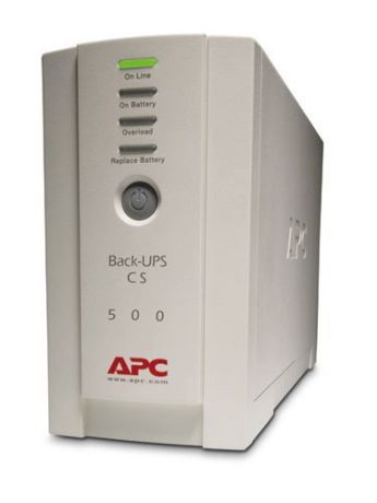 Источники бесперебойного питания APC Источник бесперебойного питания APC Back-UPS BK500EI 300Вт 500ВА бежевый