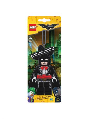 Брелоки Lego. Бирка для багажа LEGO Batman Movie (Лего Фильм: Бэтмен)-Mariachi Batman