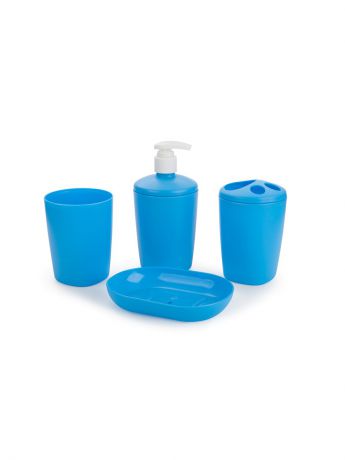 Наборы аксессуаров для ванн Berossi Набор аксессуаров для ванной комнаты Aqua (голубая лагуна)