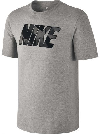 Футболка Nike Футболка M NSW TEE PRNT PK ZINC BLK